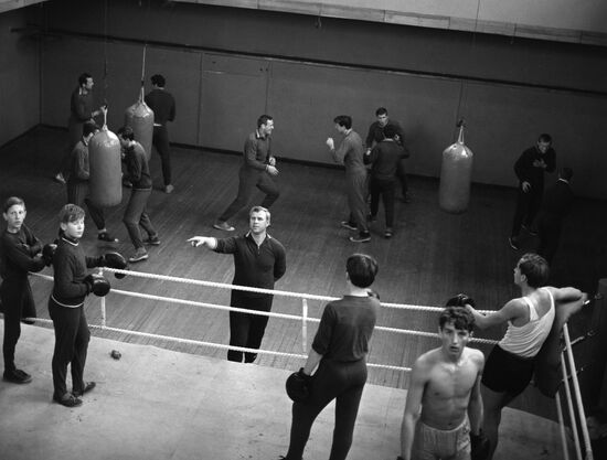 Soviet boxer and coach Algirdas Socikas