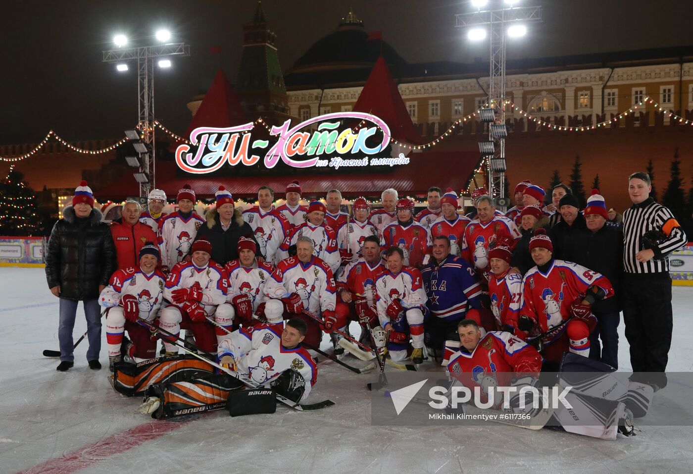 Russia Putin Ice Hockey