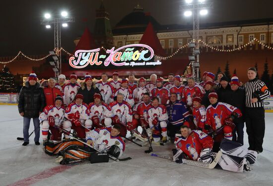 Russia Putin Ice Hockey