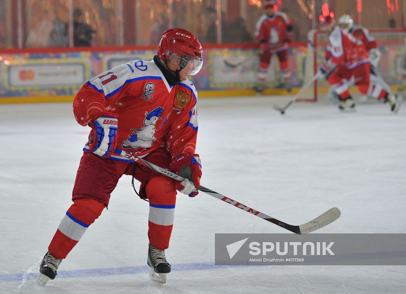 Russia Putin Ice Hockey