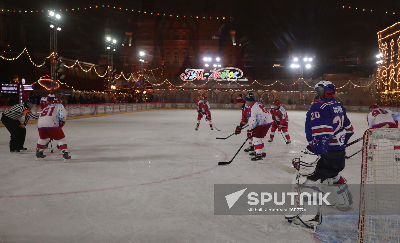 Russia Putin Ice Hockey