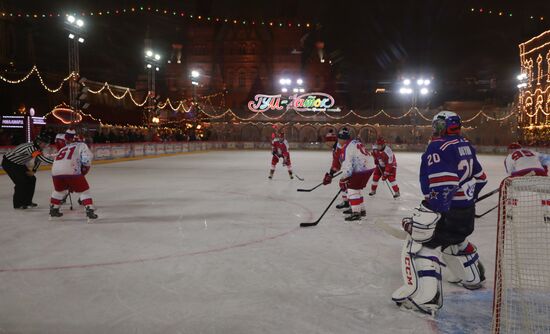 Russia Putin Ice Hockey