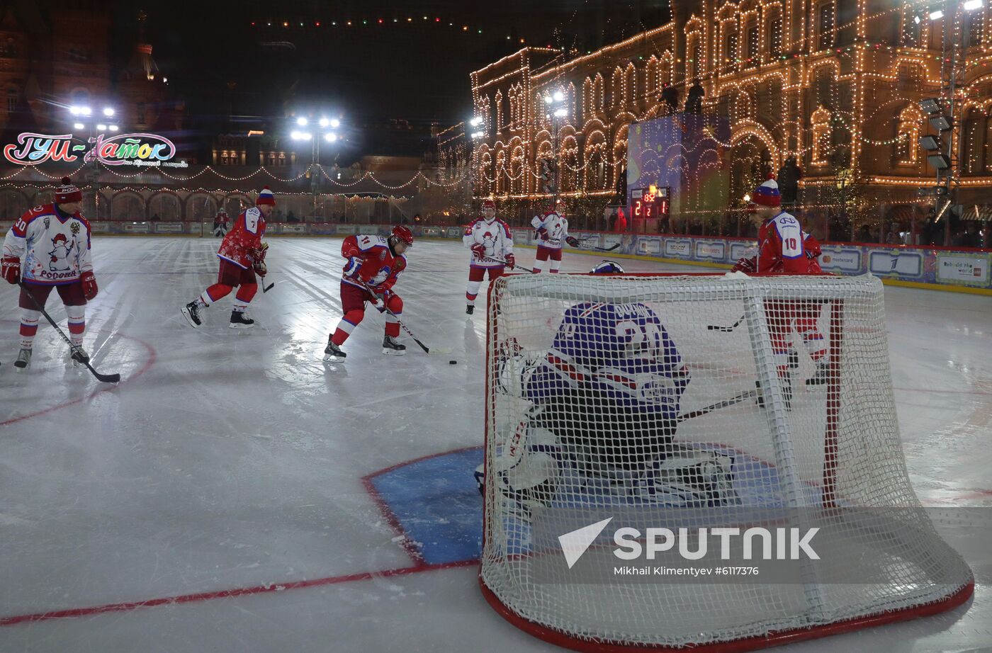 Russia Putin Ice Hockey