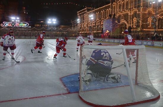 Russia Putin Ice Hockey