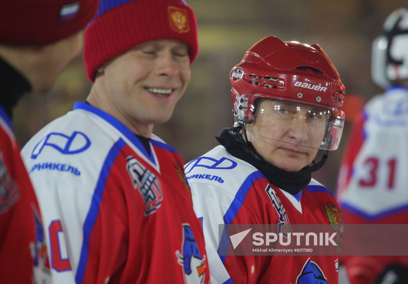 Russia Putin Ice Hockey