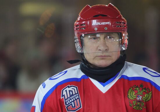 Russia Putin Ice Hockey