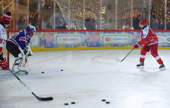 Russia Putin Ice Hockey