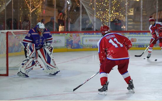Russia Putin Ice Hockey