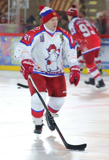 Russia Putin Ice Hockey