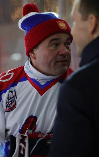 Russia Putin Ice Hockey