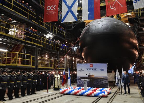 Russia Defence Submarine Launch