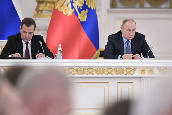 Russia Putin State Council