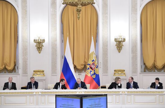 Russia Putin State Council