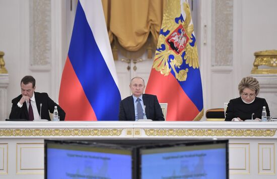 Russia Putin State Council