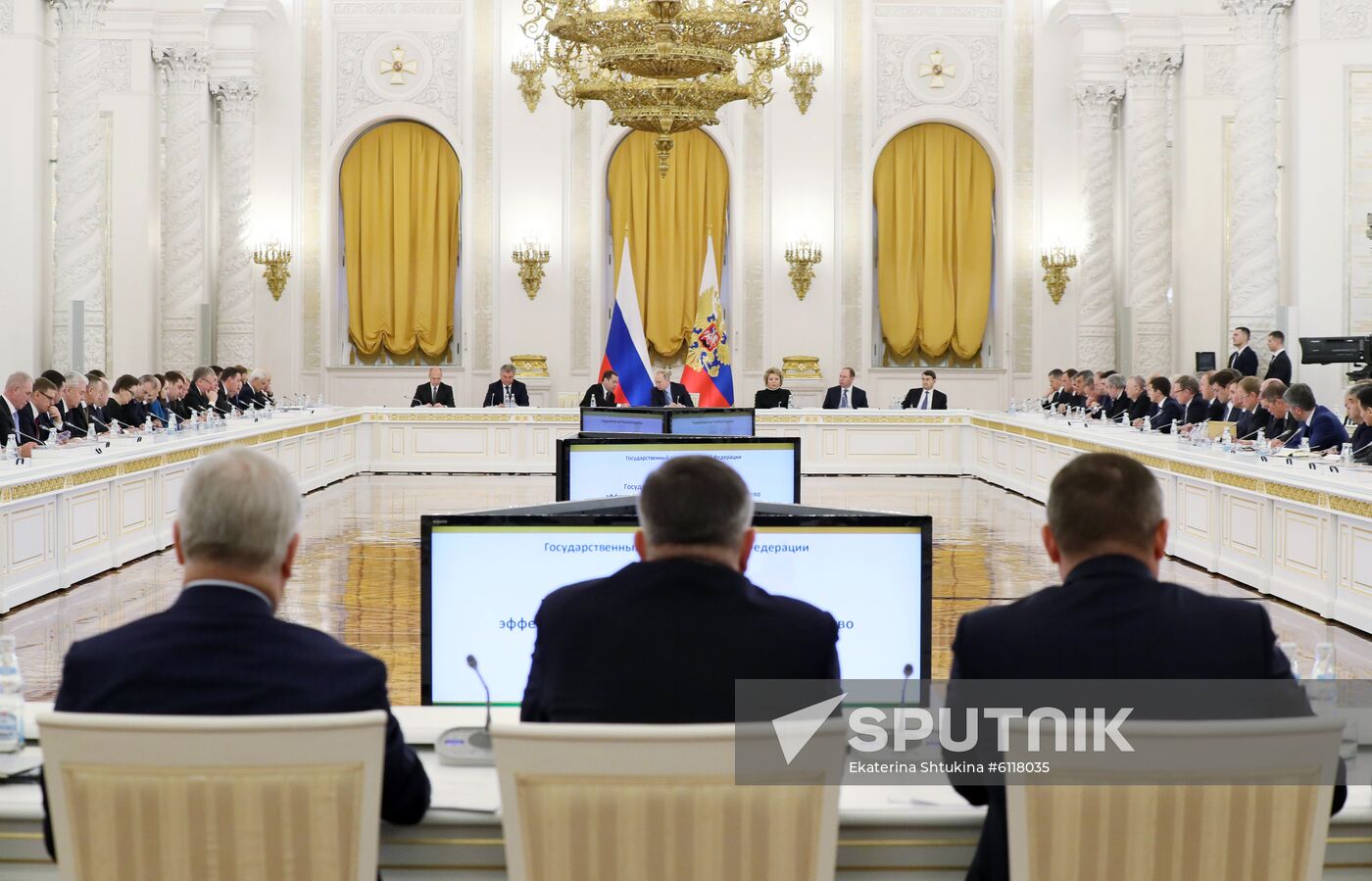 Russia Putin State Council