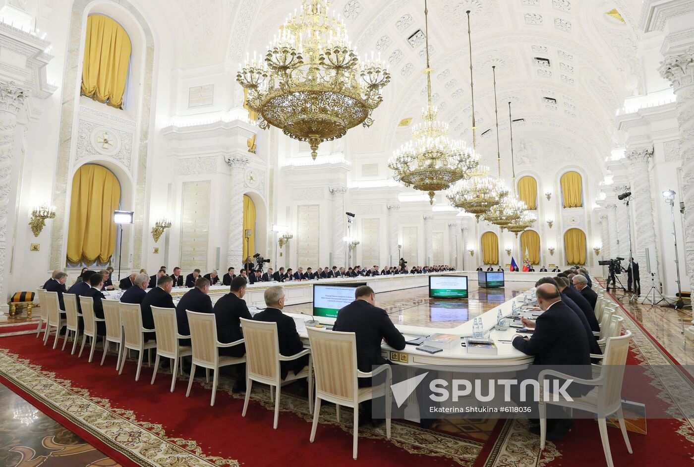 Russia Putin State Council