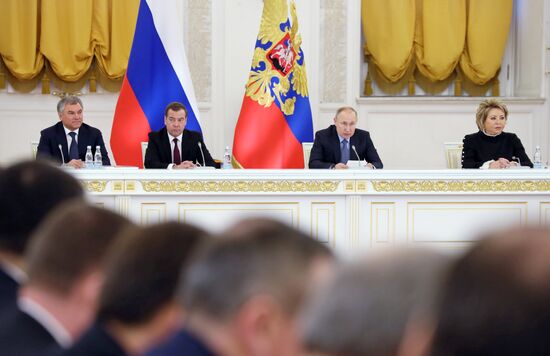 Russia Putin State Council