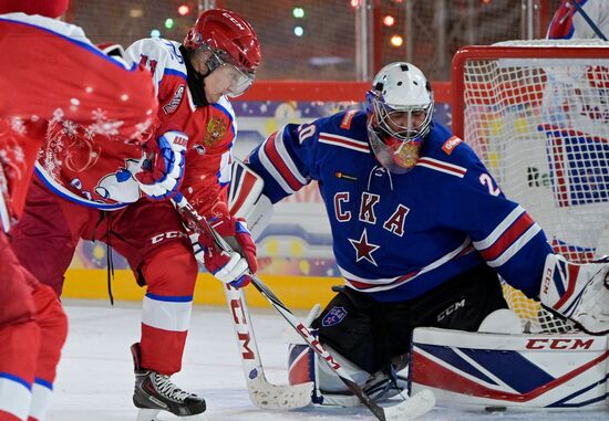Russia Putin Ice Hockey
