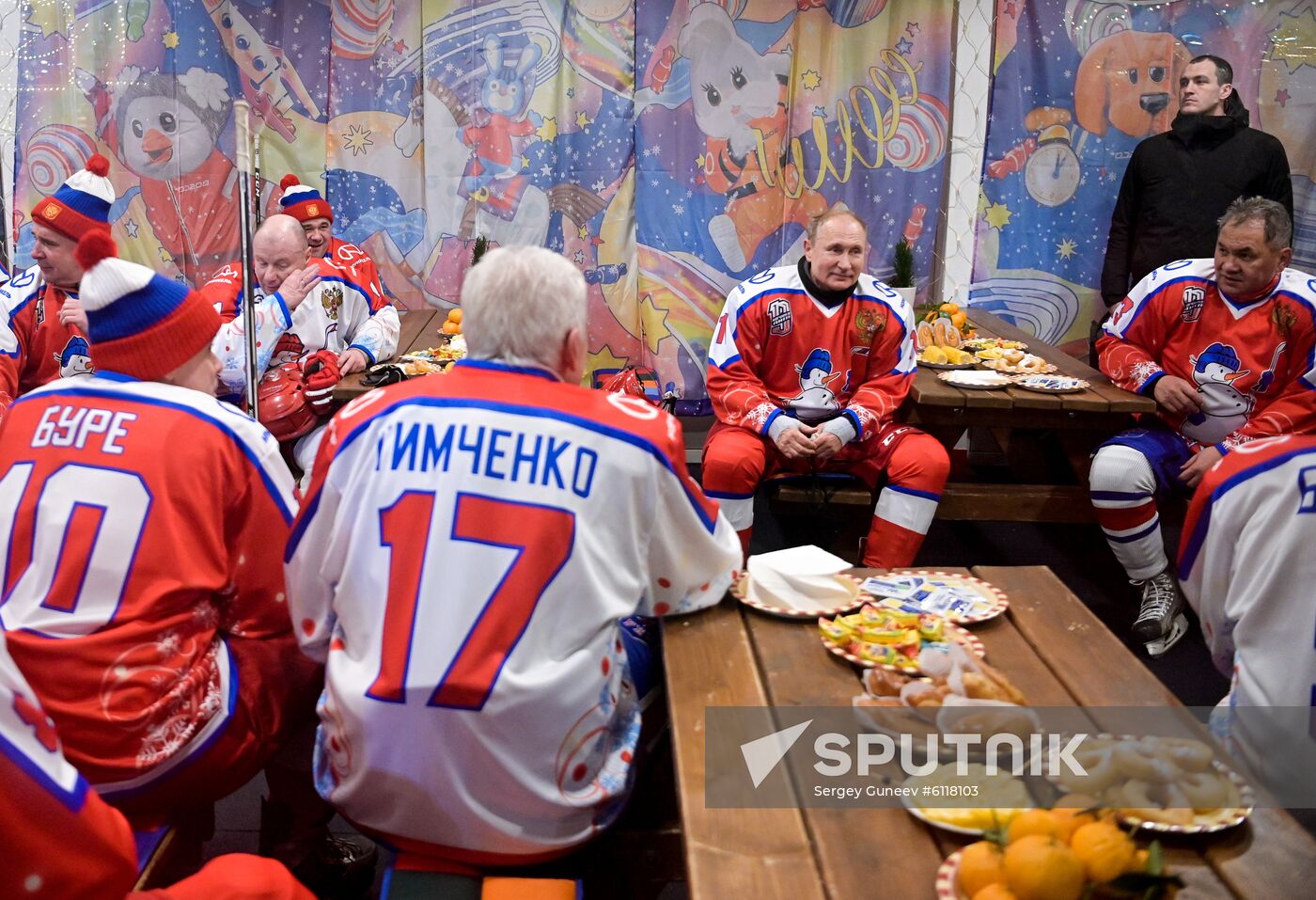 Russia Putin Ice Hockey