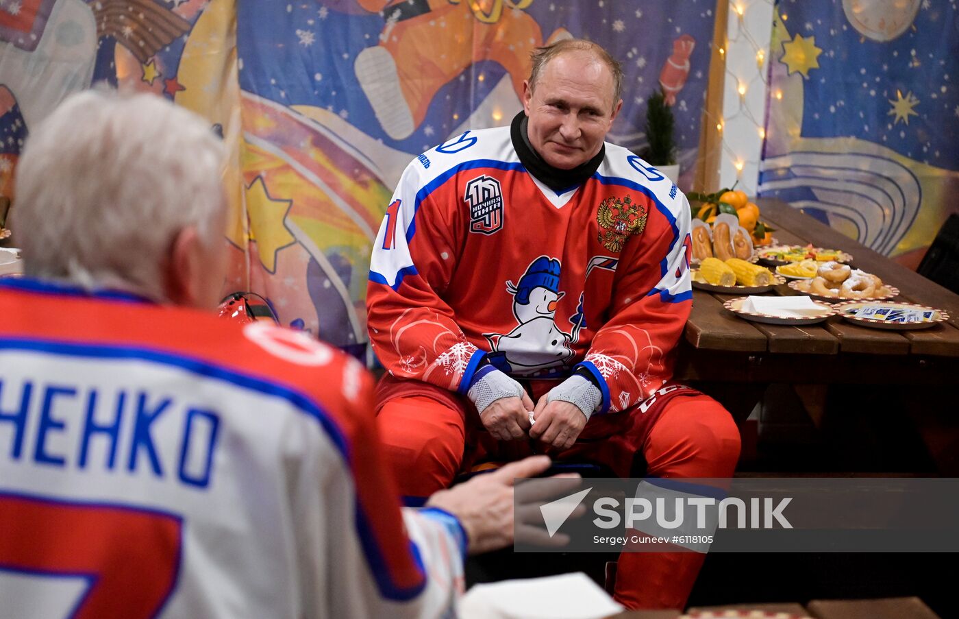 Russia Putin Ice Hockey