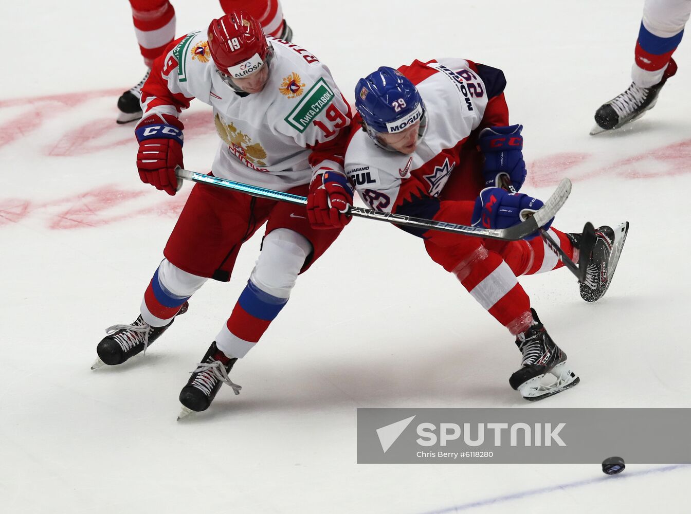 Czech Republic Ice Hockey Junior Worlds Czech Republic - Russia