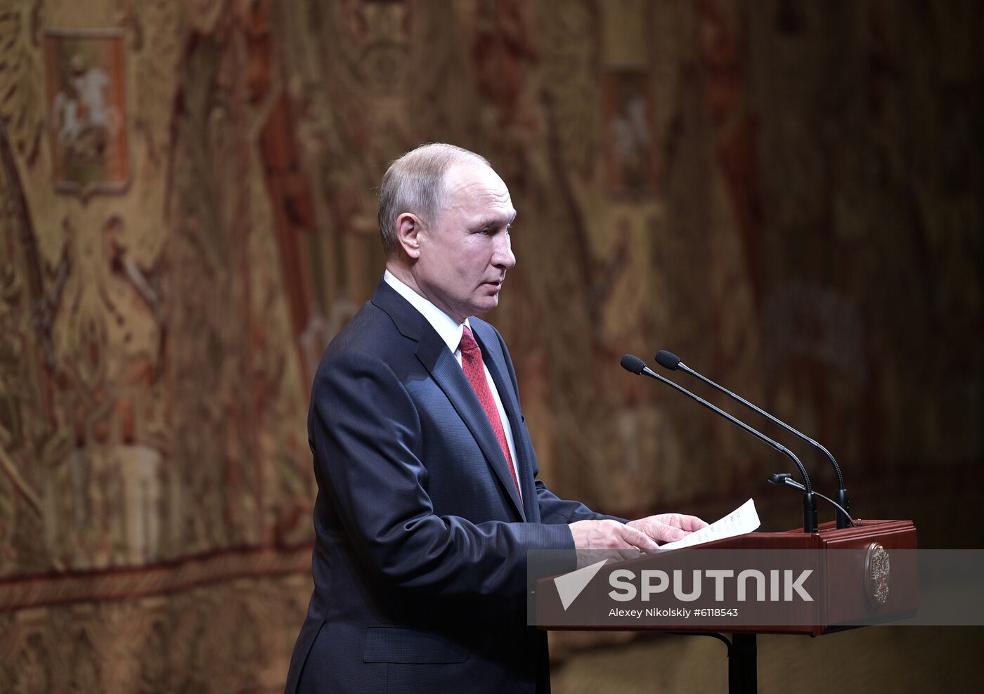 Russia Putin New Year Gala Event