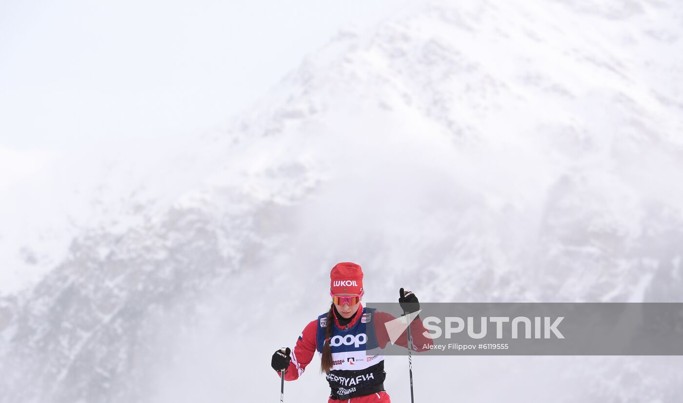 Switzerland Cross-Country Tour de Ski Training Session