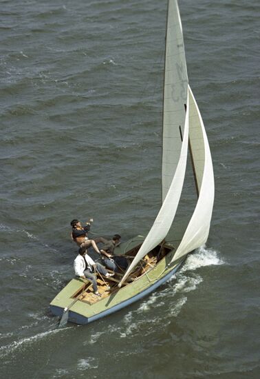 Yacht club at Moscow State University
