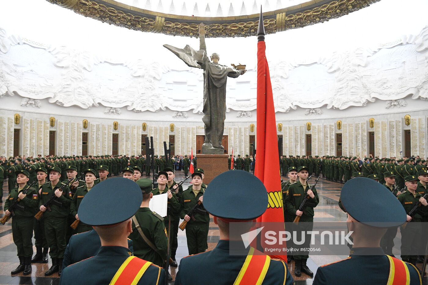 Russia Honour Guards Oath
