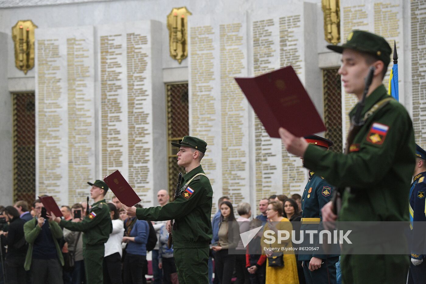 Russia Honour Guards Oath