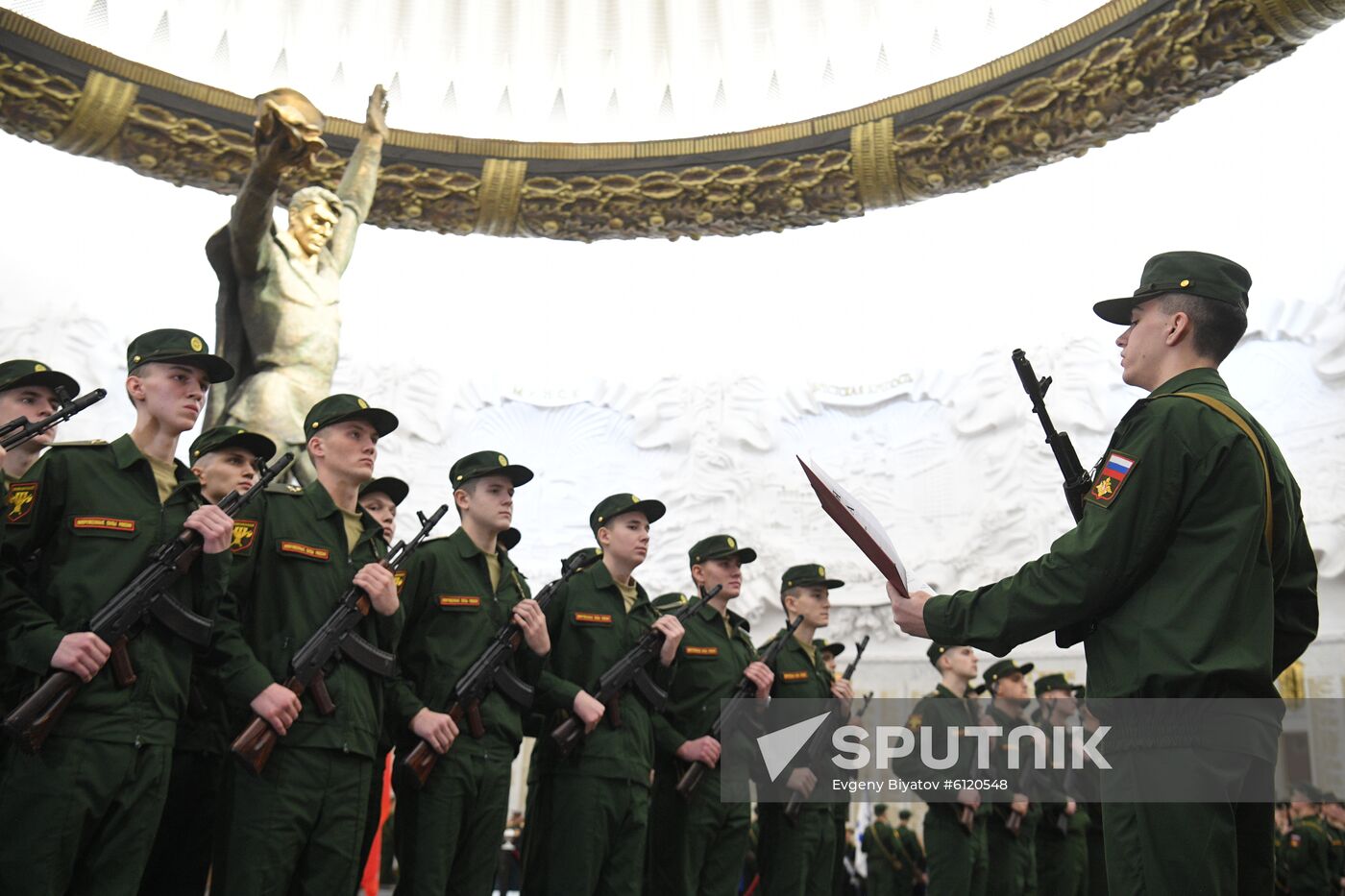 Russia Honour Guards Oath