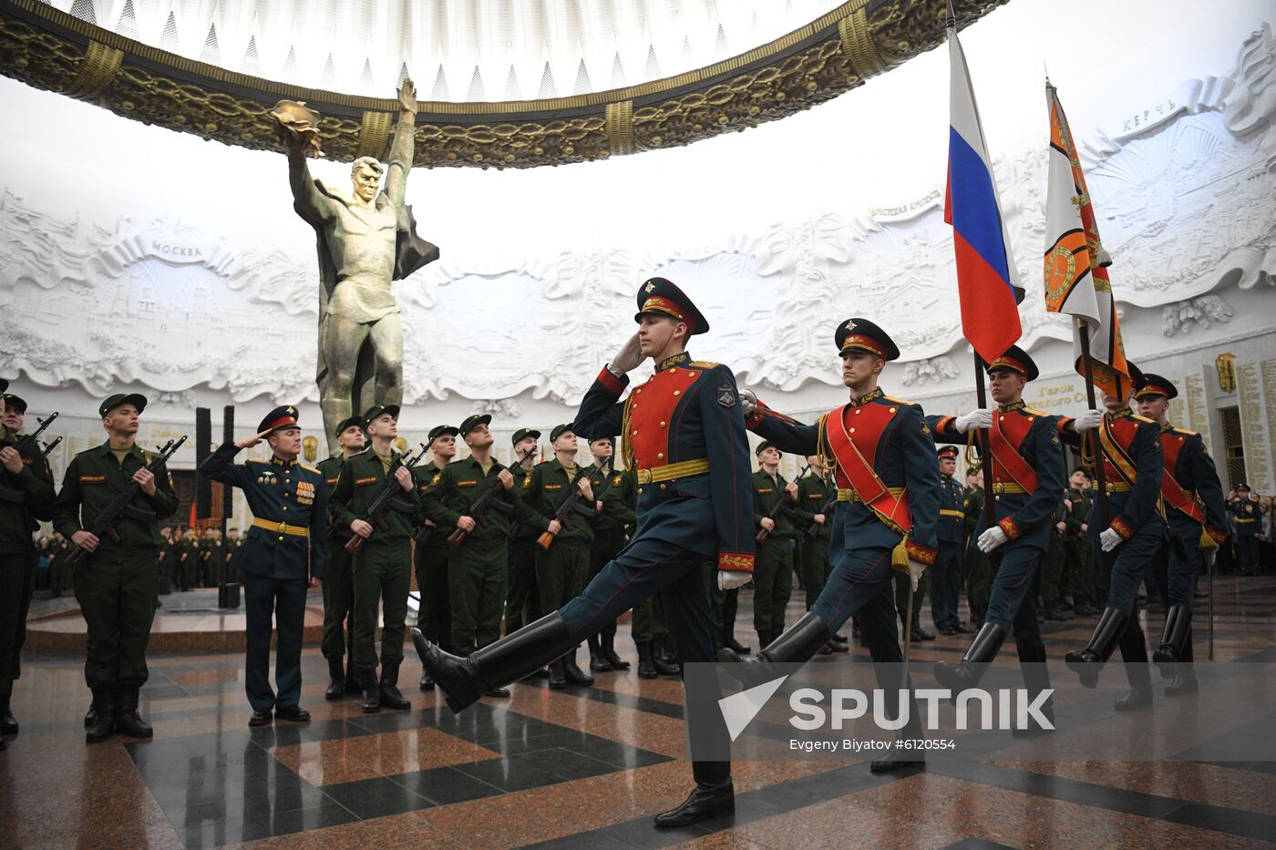Russia Honour Guards Oath