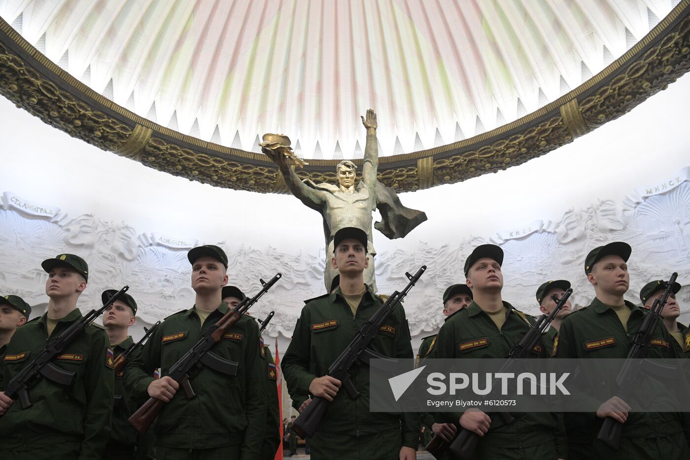 Russia Honour Guards Oath
