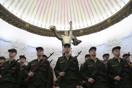 Russia Honour Guards Oath