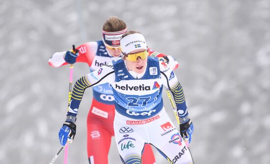 Switzerland Cross-Country Tour de Ski Women Mass Start