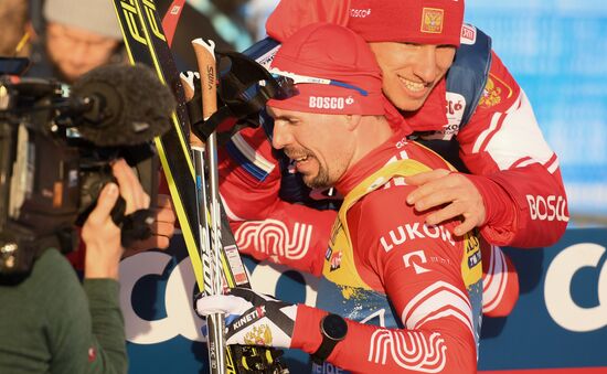 Switzerland Cross-Country Tour de Ski Men Mass Start