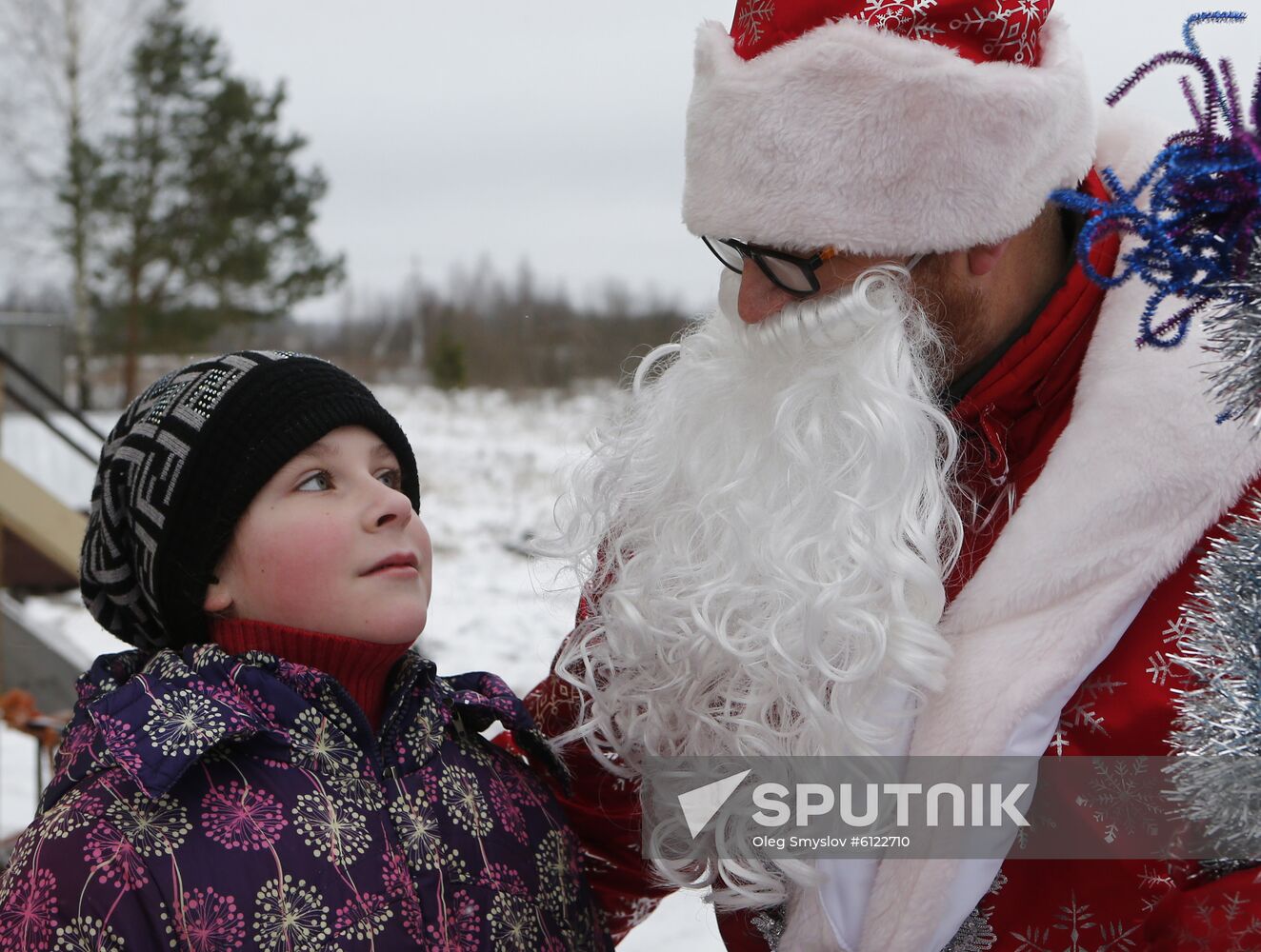 Russia Father Frost Run