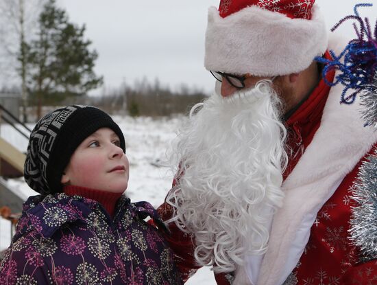 Russia Father Frost Run