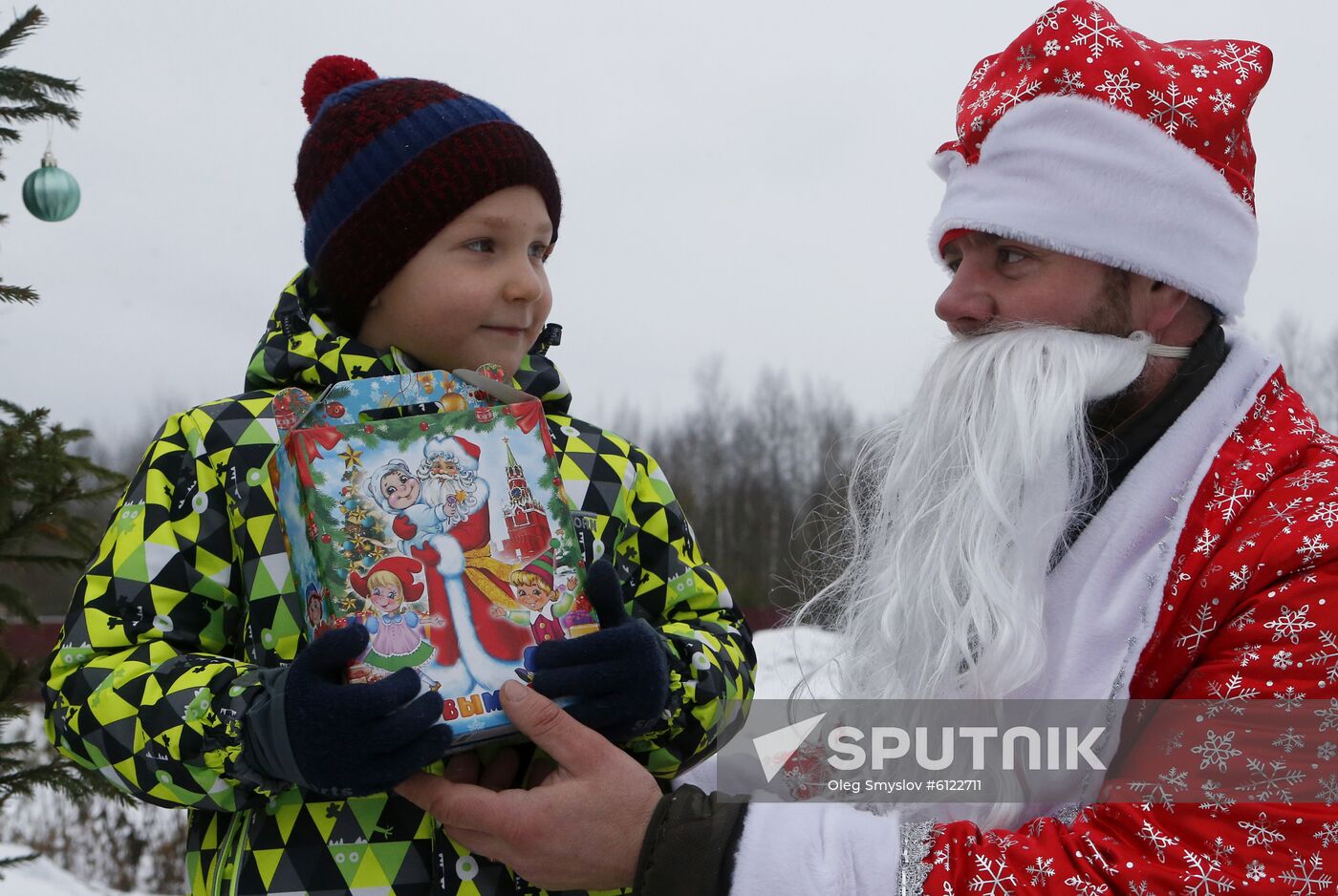 Russia Father Frost Run