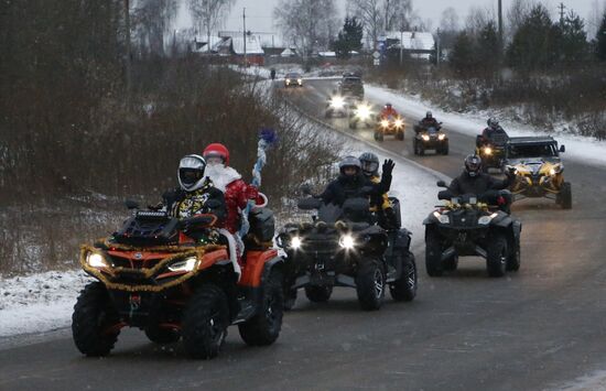 Russia Father Frost Run