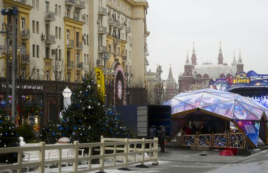 Russia New Year Preparations