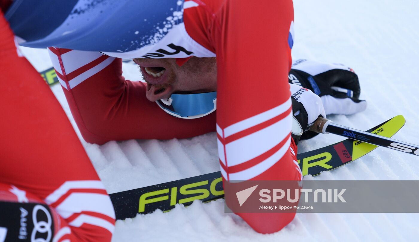 Italy Cross-Country Tour de Ski Men Pursuit Racing