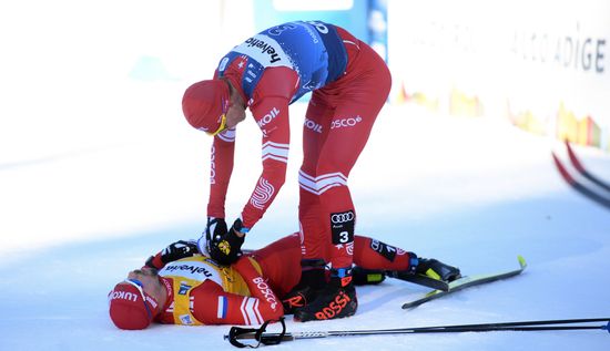 Italy Cross-Country Tour de Ski Men Pursuit Racing