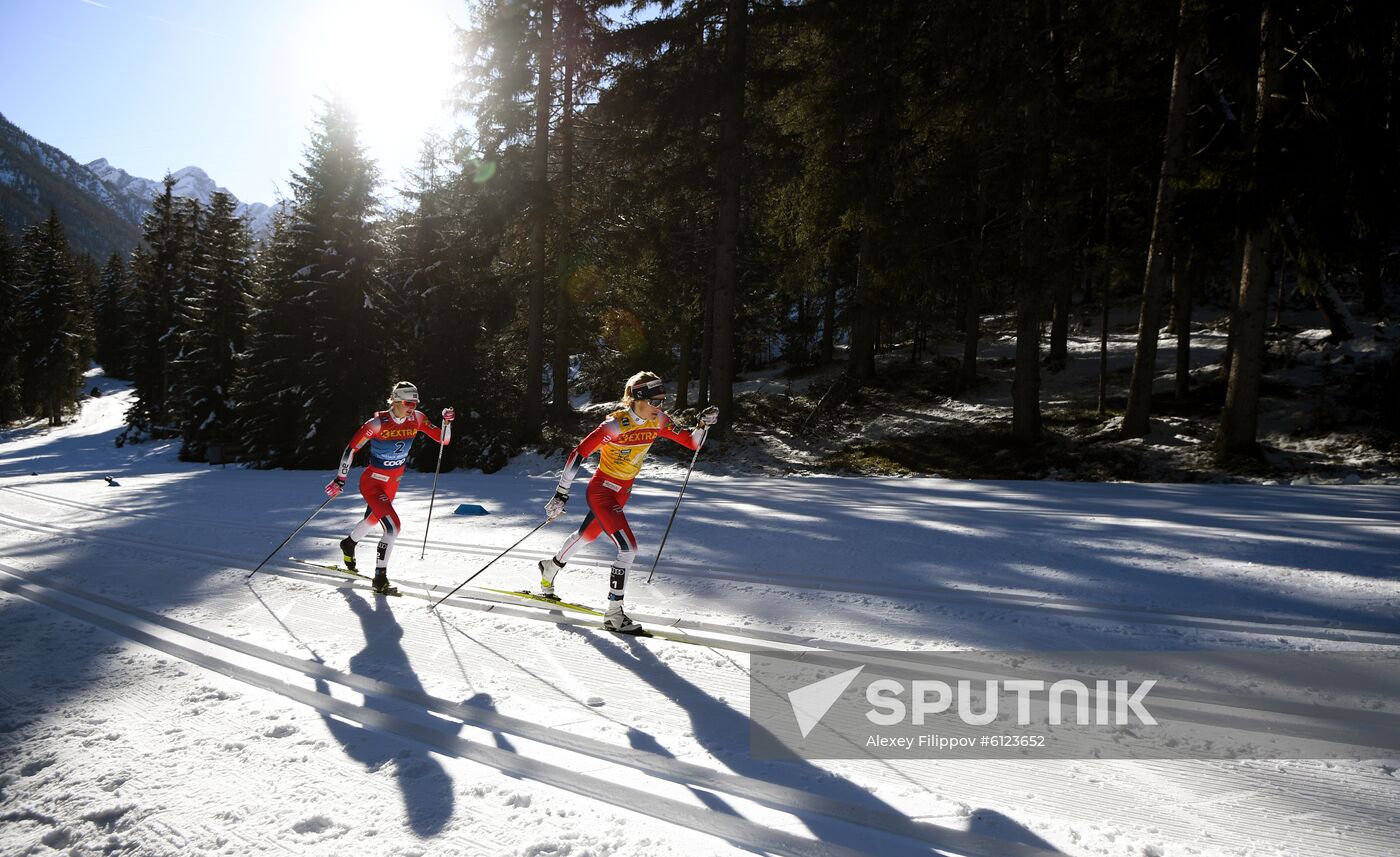 Italy Cross-Country Tour de Ski Women Pursuit Racing