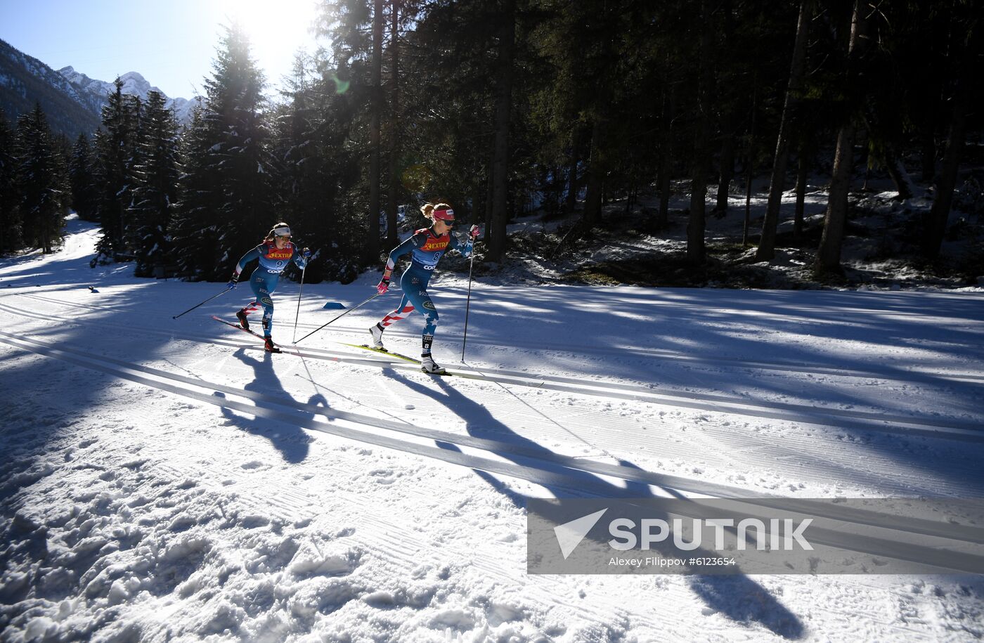 Italy Cross-Country Tour de Ski Women Pursuit Racing