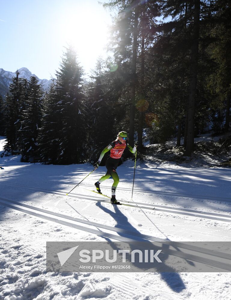 Italy Cross-Country Tour de Ski Women Pursuit Racing