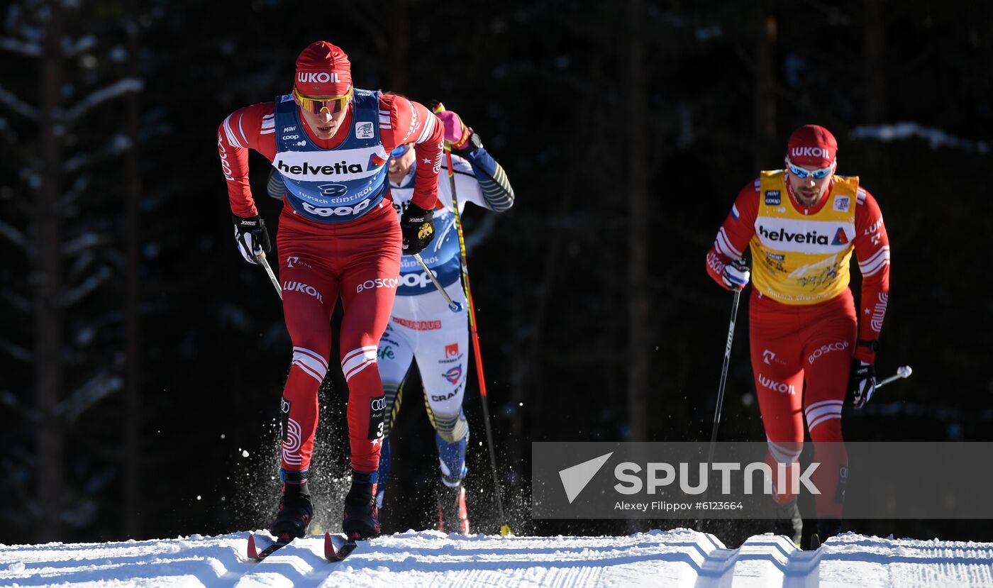 Italy Cross-Country Tour de Ski Men Pursuit Racing