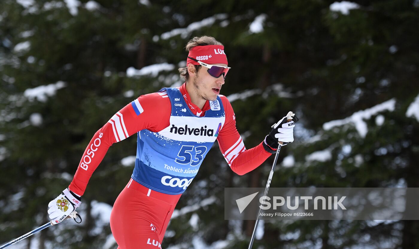 Italy Cross-Country Tour de Ski Men Pursuit Racing