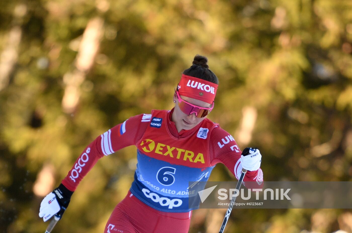 Italy Cross-Country Tour de Ski Women Pursuit Racing