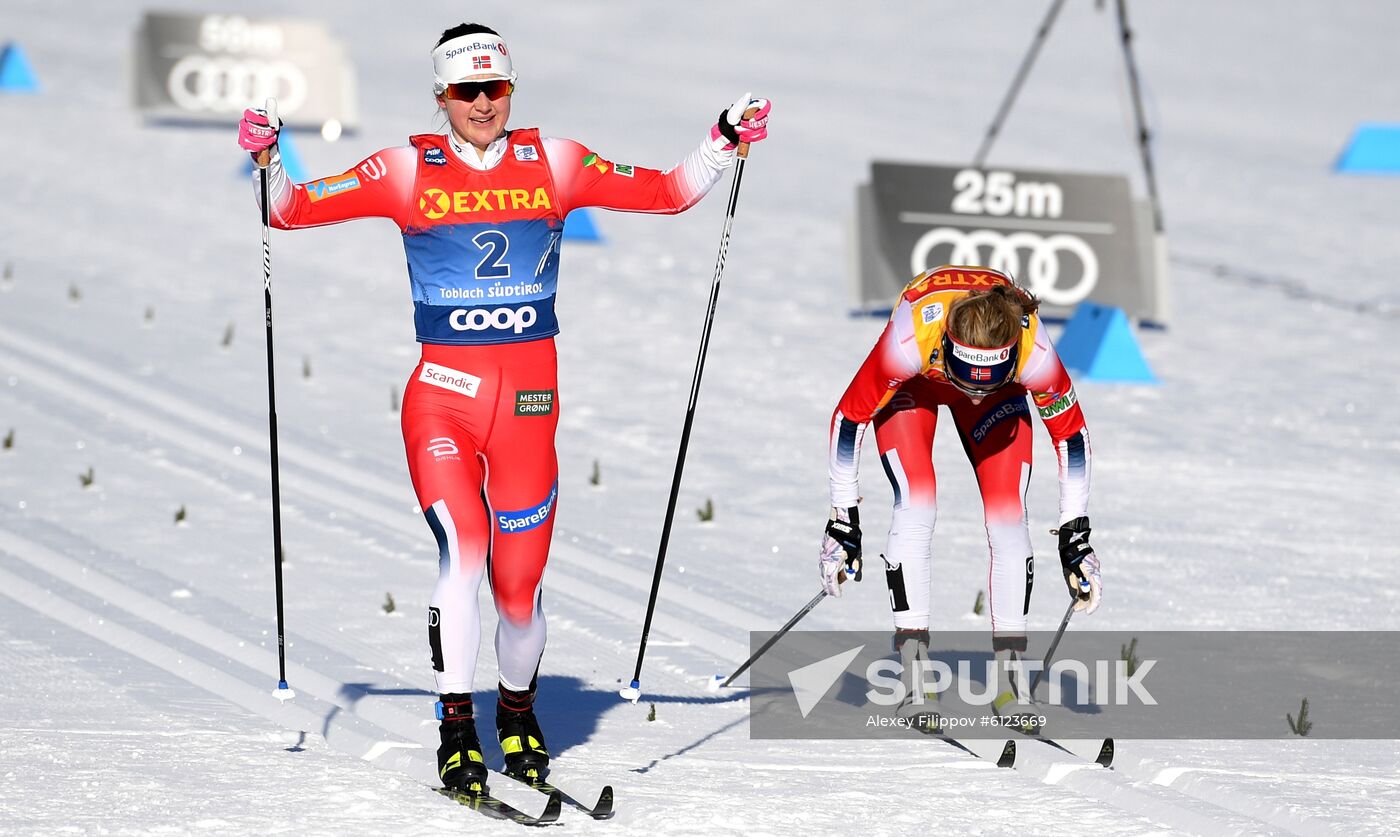 Italy Cross-Country Tour de Ski Women Pursuit Racing